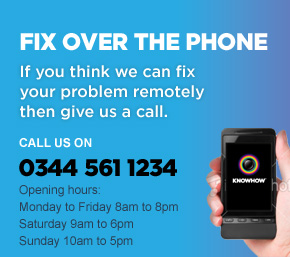 Fix over the phone