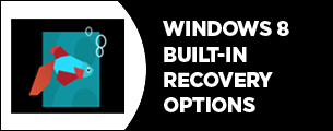 Windows 8 recovery options